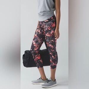 Lululemon High Times Pant, Paint Storm Espresso Multi, sz 4